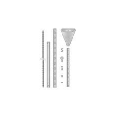 Detroit Radiant DSR Series Heater Hanging Bracket Kit on a white background. 