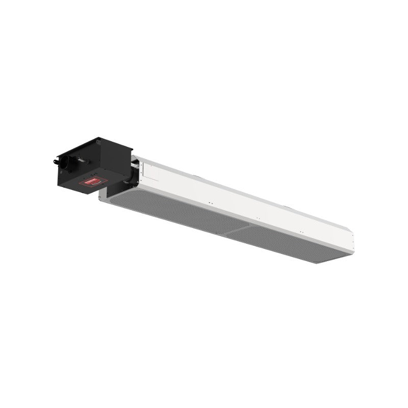 Detroit Radiant DSRS Gas Patio Heater on a white background. 