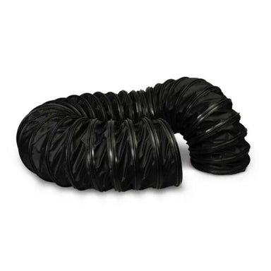 Veloci flexible black duct 14"x20' on a white background. 