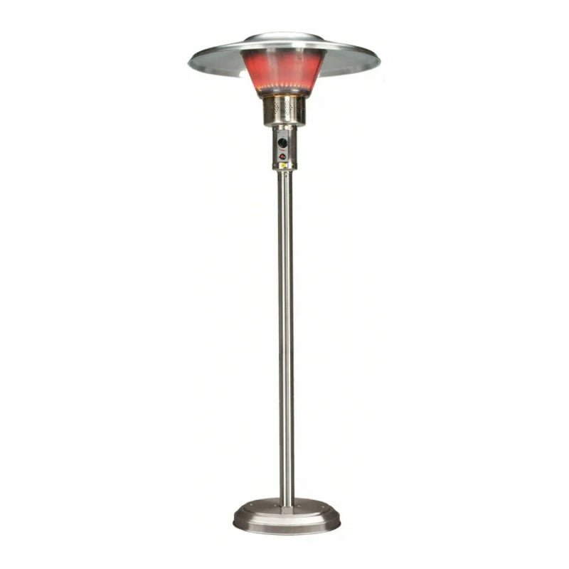 parasolSchwank 90" Fixed Mount Stainless Steel Natural Gas Patio Heater, PS - 4SN5 - CB (38,000 BTU) - Ridgeline Air