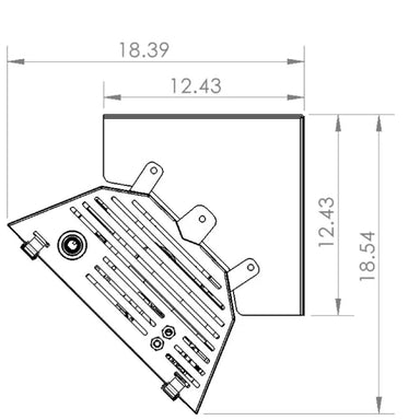 phantomSchwank STP Mounting Kit 45 Degree JS - 0507 - BC - K10 - Ridgeline Air