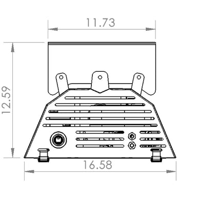 phantomSchwank STP Mounting Kit Zero Degree JS - 0507 - BA - K10 - Ridgeline Air