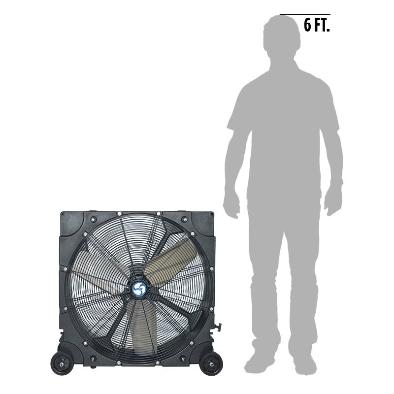 Power Breezer F360L Drum Fan 36" 14,150 CFM - Ridgeline Air