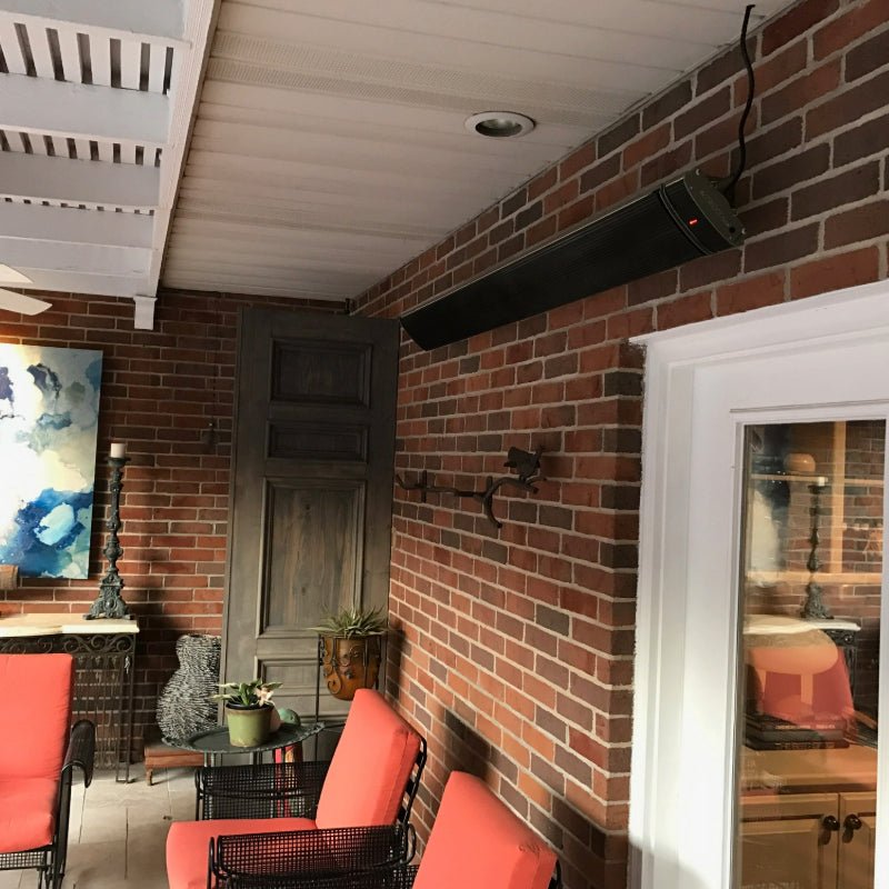 RADtec 43" Zero Light Electric Patio Heater (1500W/110V) - Ridgeline Air