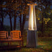 RADtec 89" Tower Flame Propane Patio Heater - Stainless Steel (41,000 BTU) - Ridgeline Air