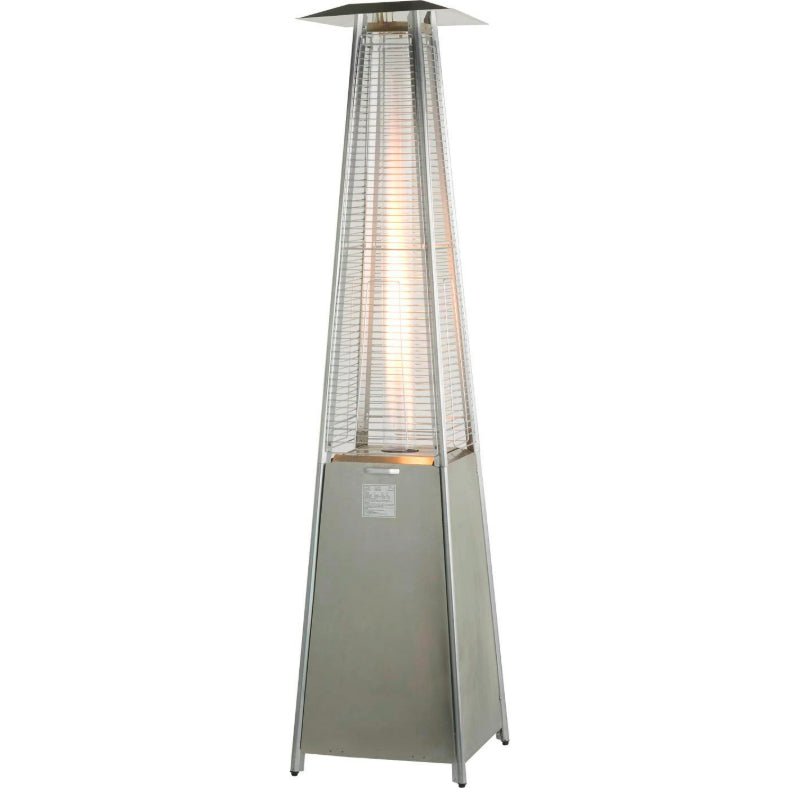 RADtec 89" Tower Flame Propane Patio Heater - Stainless Steel (41,000 BTU) - Ridgeline Air