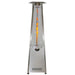 RADtec 93" Pyramid Flame Natural Gas Patio Heater - Stainless Steel Finish (41,000 BTU) - Ridgeline Air