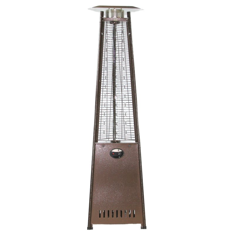 RADtec 93" Pyramid Flame Propane Patio Heater - Antique Bronze Finish (41,000 BTU) - Ridgeline Air