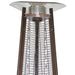 RADtec 93" Pyramid Flame Propane Patio Heater - Antique Bronze Finish (41,000 BTU) - Ridgeline Air