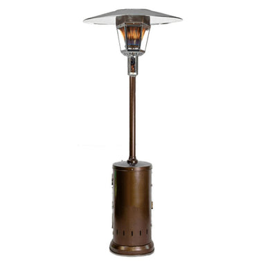 RADtec 96" Real Flame Natural Gas Patio Heater - Antique Bronze Finish (40,000 BTU) - Ridgeline Air