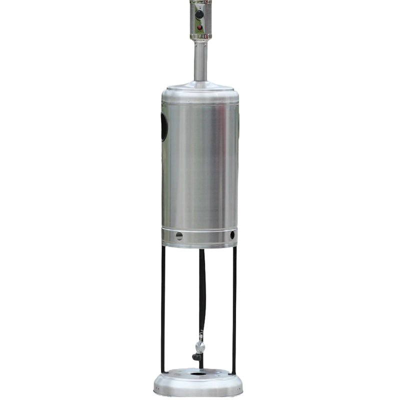 RADtec 96" Real Flame Natural Gas Patio Heater - Stainless Steel Finish (40,000 BTU) - Ridgeline Air