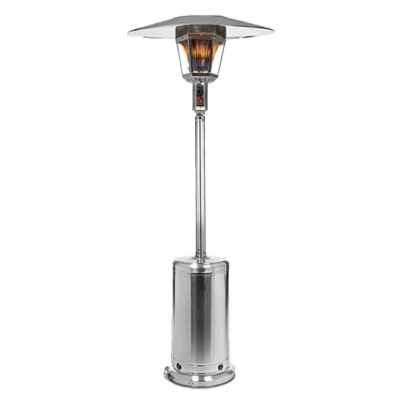 RADtec 96" Real Flame Propane Patio Heater - Stainless Steel Finish (40,000 BTU) - Ridgeline Air