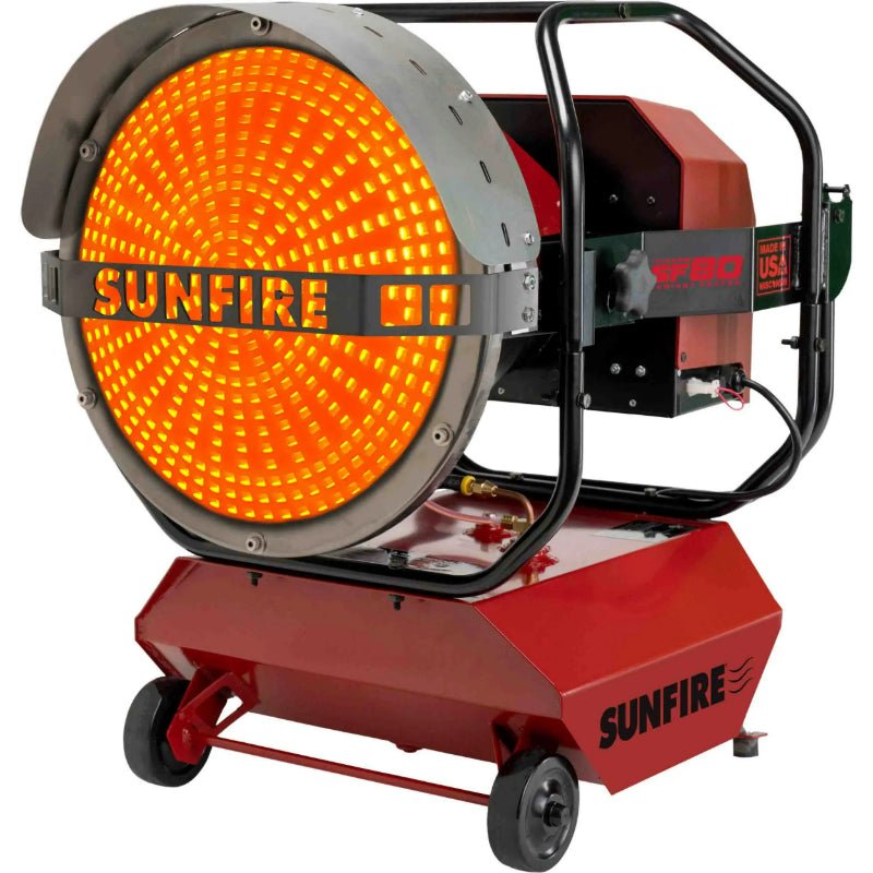 SunFire SF80 Radiant Heater (80,000 BTU) - Ridgeline Air