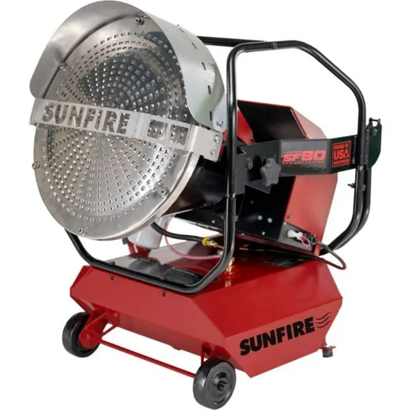 SunFire SF80 Radiant Heater (80,000 BTU) - Ridgeline Air